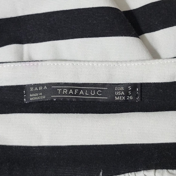 Zara Black and White Striped Camisole - Picture 5 of 6